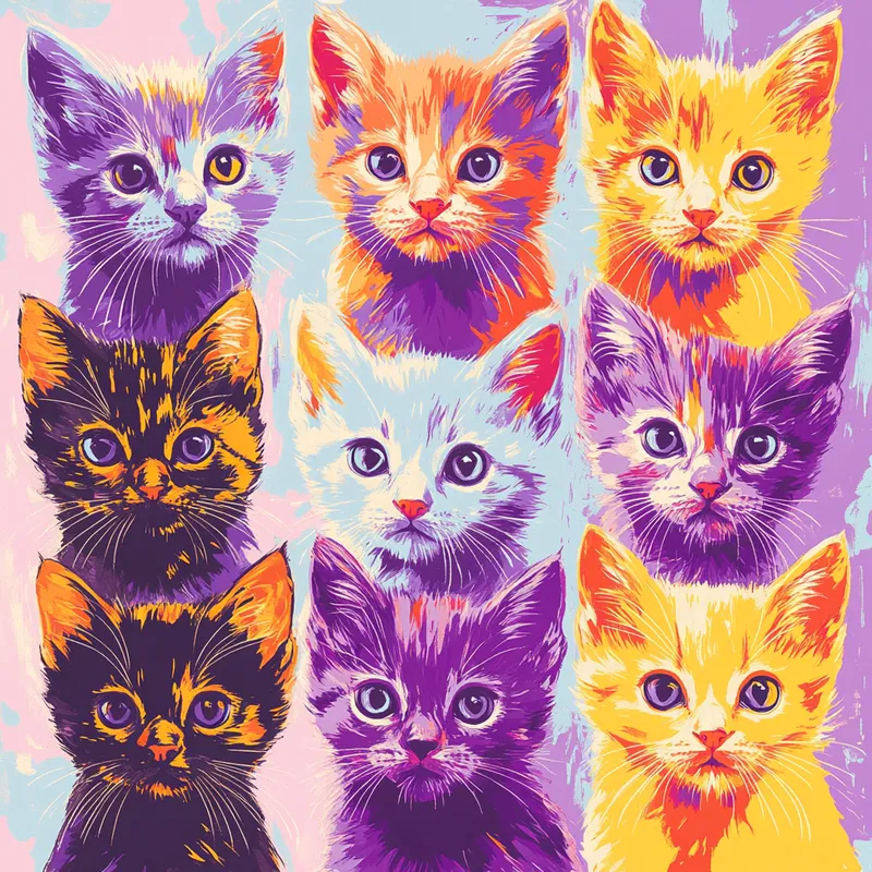 Neon Lineal Icons Prompts for Gemini - Image 2