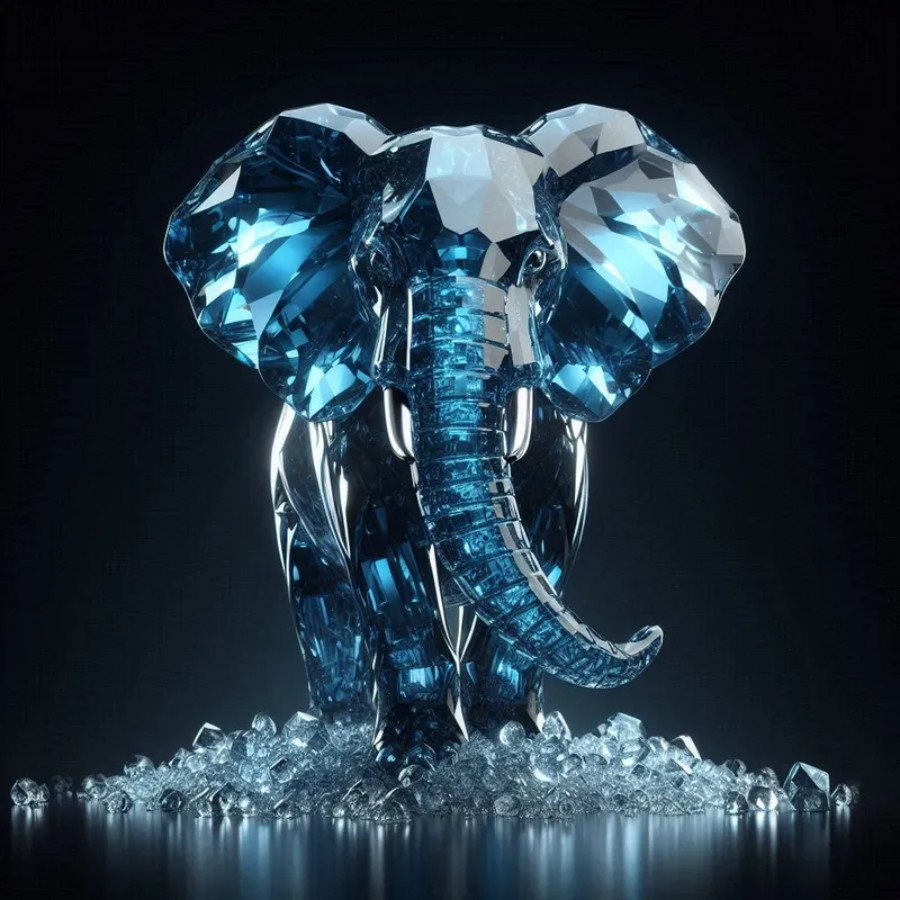 Crystal Magic Animals DALL-E Prompt - Image 3